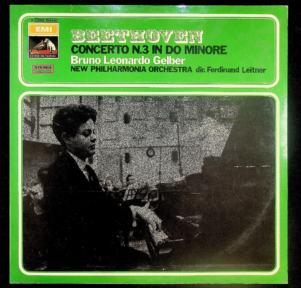 EBOND Bruno Leonardo Gelber - Beethoven - Concerto No.3 in Do Minore Vinile V042116