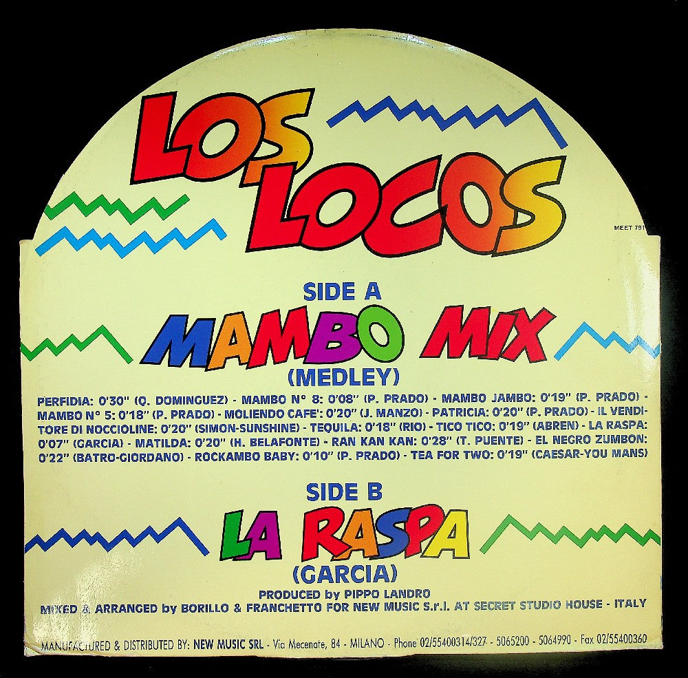 EBOND Los Locos - La Raspa Vinile V042145