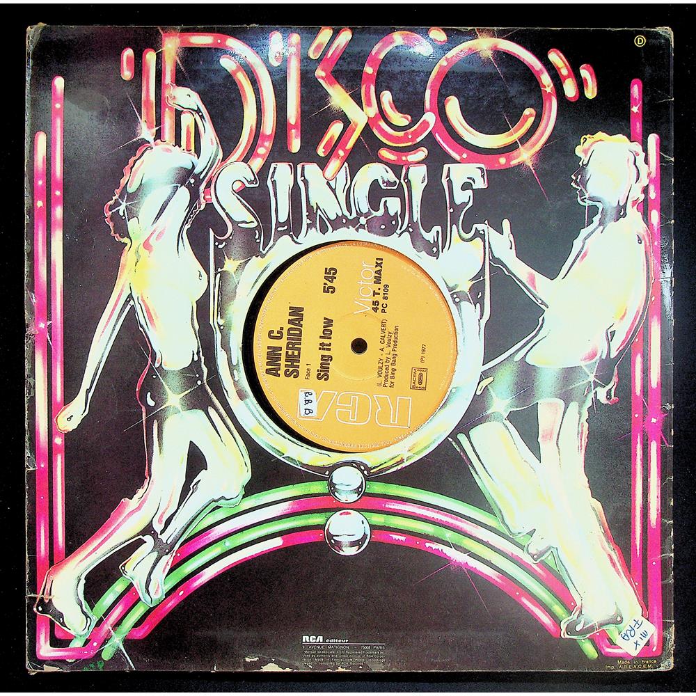 EBOND Ann C. Sheridan - Sing It Low Vinile V043032