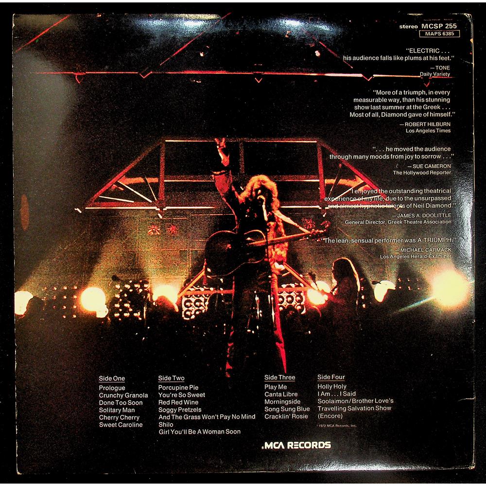 EBOND Neil Diamond - Hot August Night Vinile V043046