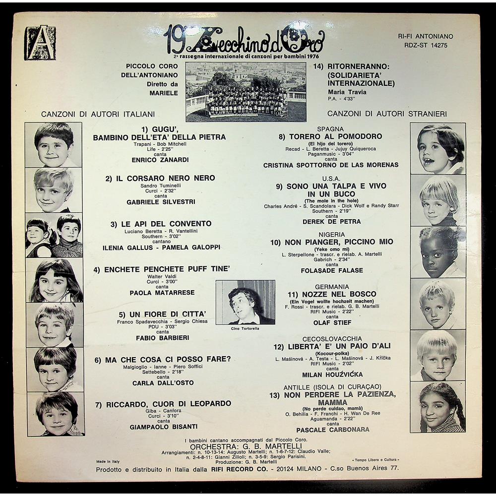 EBOND Piccolo Coro Dell'Antoniano - 19° Zecchino D'Oro Vinile V043055