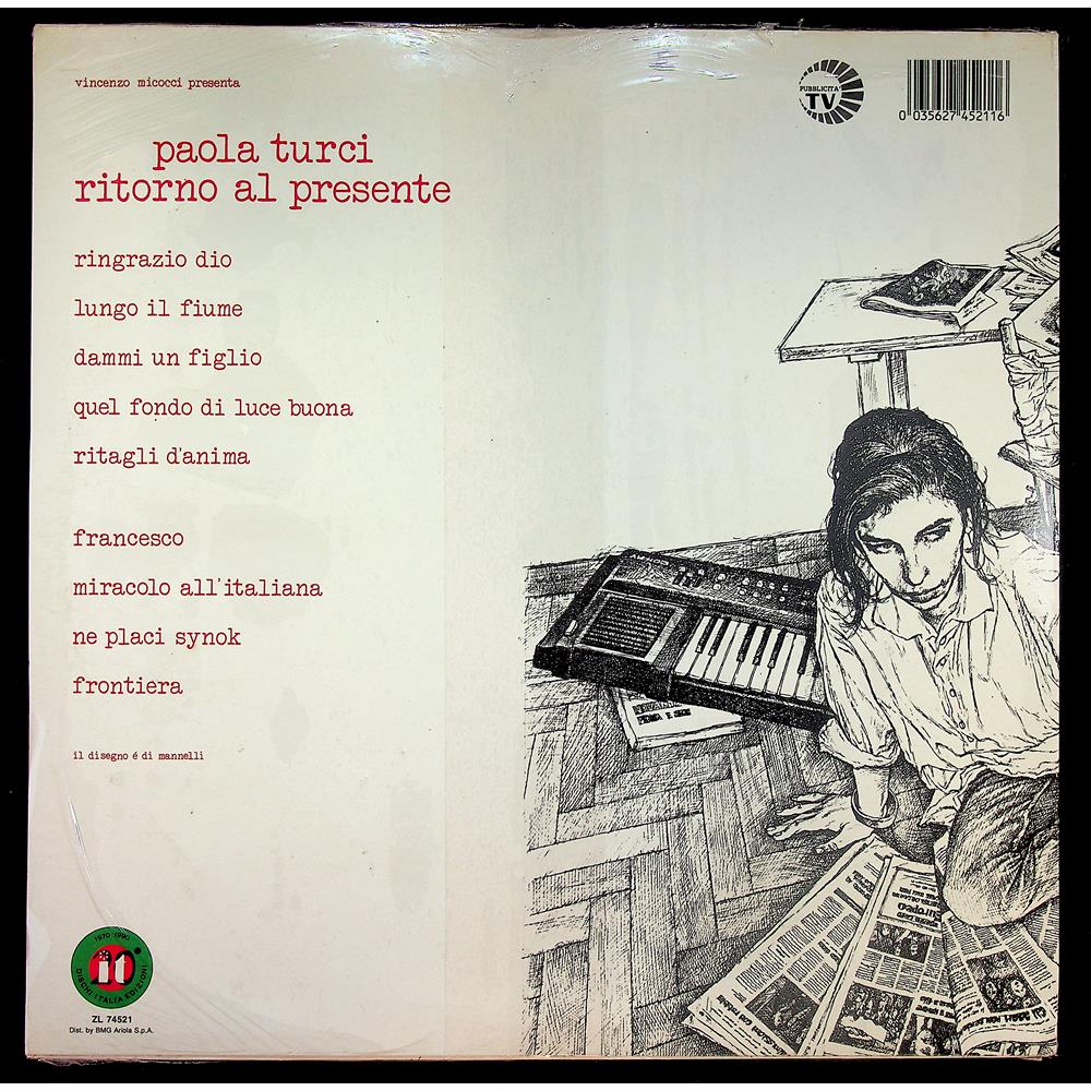 EBOND Paola Turci - Ritorno Al Presente - Sigillato Vinile V043076