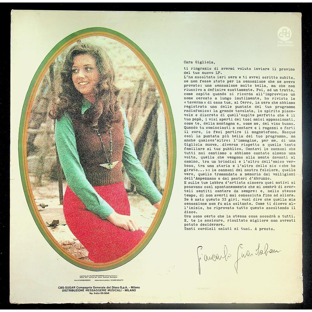 EBOND Gigliola Cinquetti - Cantando Con Gli Amici Vinile V043092