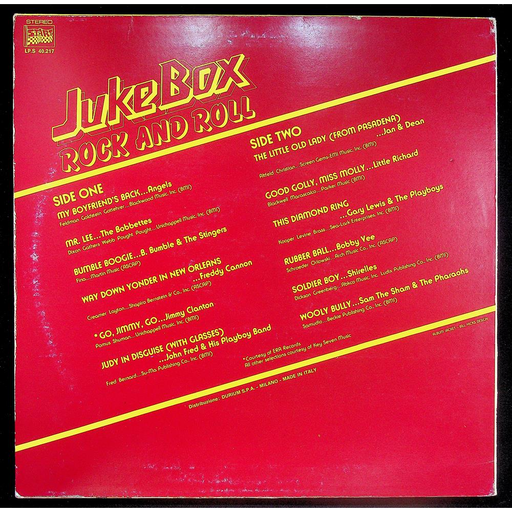 EBOND Various - Juke Box Rock And Roll Vinile V043108