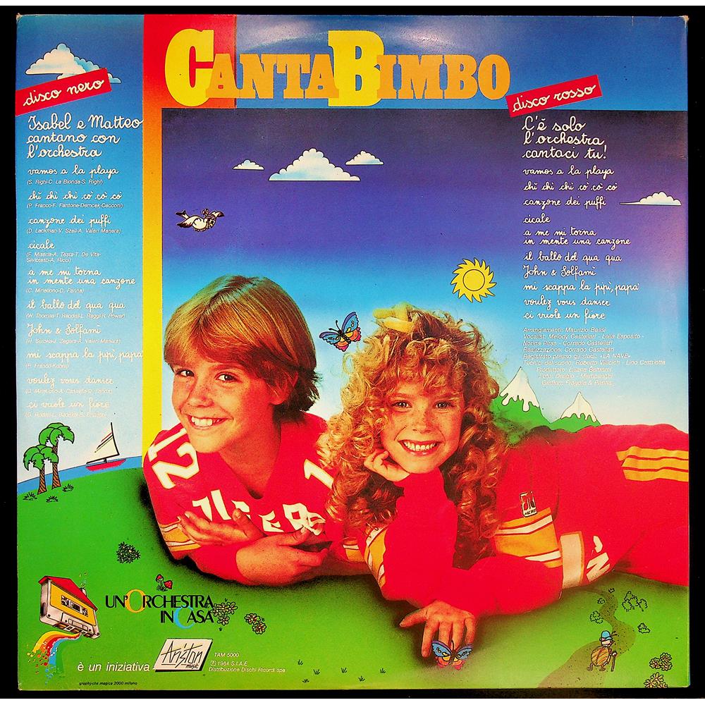 EBOND Isabel E Matteo - Cantabimbo Vinile V044041