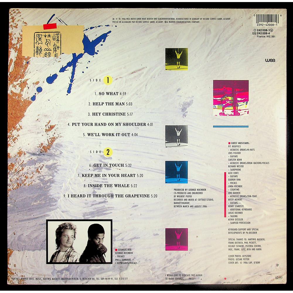 EBOND Georgie Red - We'll Work It Out Vinile V044052