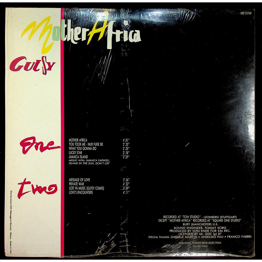 EBOND Gutsy - Mother Africa Vinile V044071
