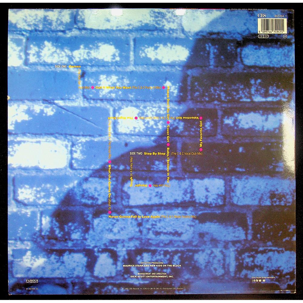 EBOND New Kids On The Block - No More Games (The Remix Album) Vinile V044095