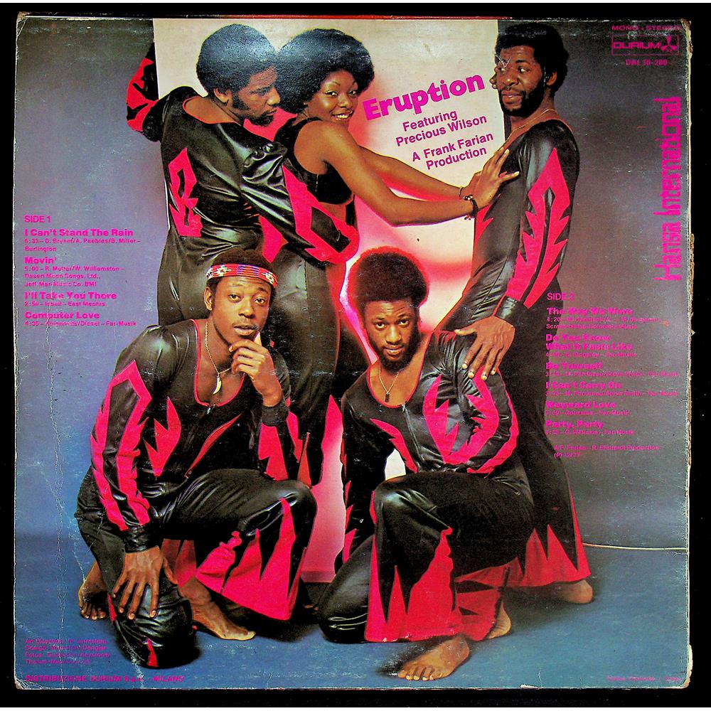 EBOND Eruption Featuring Precious Wilson - Eruption Vinile V044135