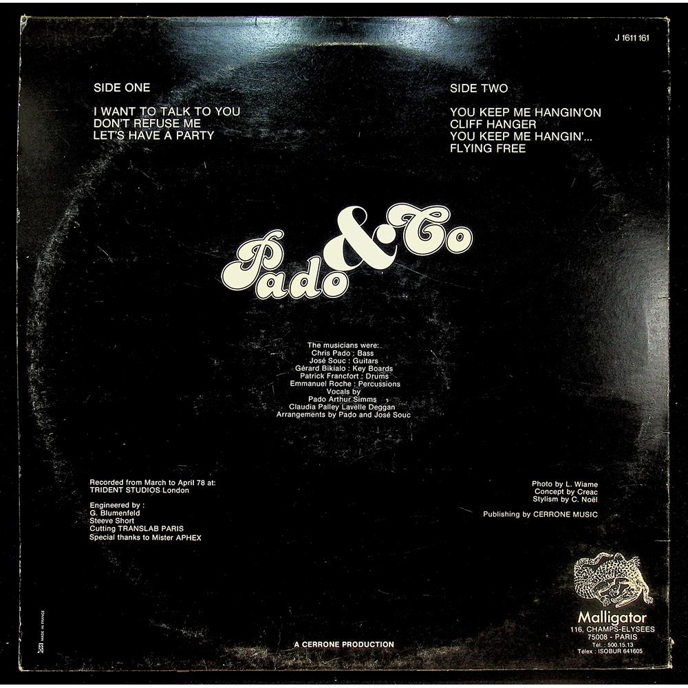 EBOND Pado & Co - Pado & Co Vinile V044140