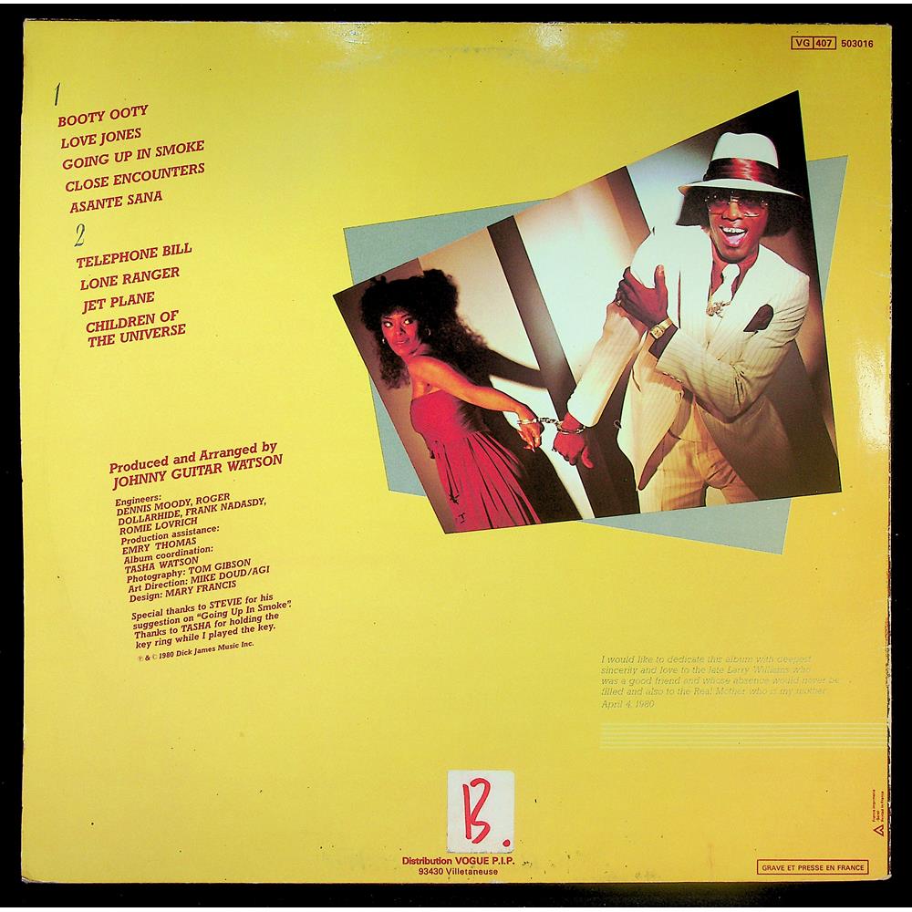 EBOND Johnny Guitar Watson - Love Jones Vinile V044146