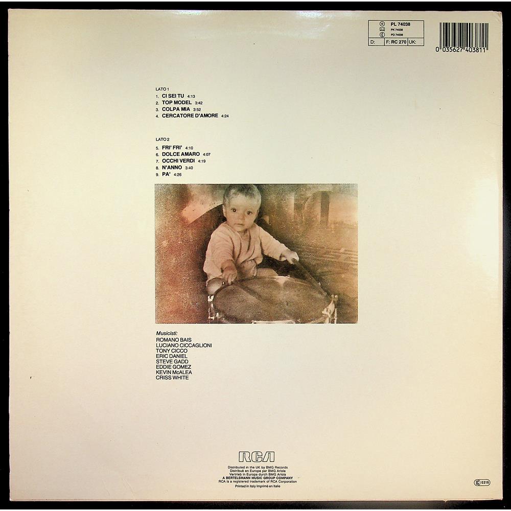 EBOND Tony Cicco - Pa Vinile V045039