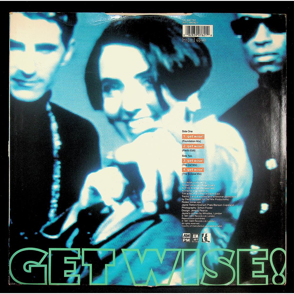 EBOND Rodeo Jones - Get Wise! Vinile V045079