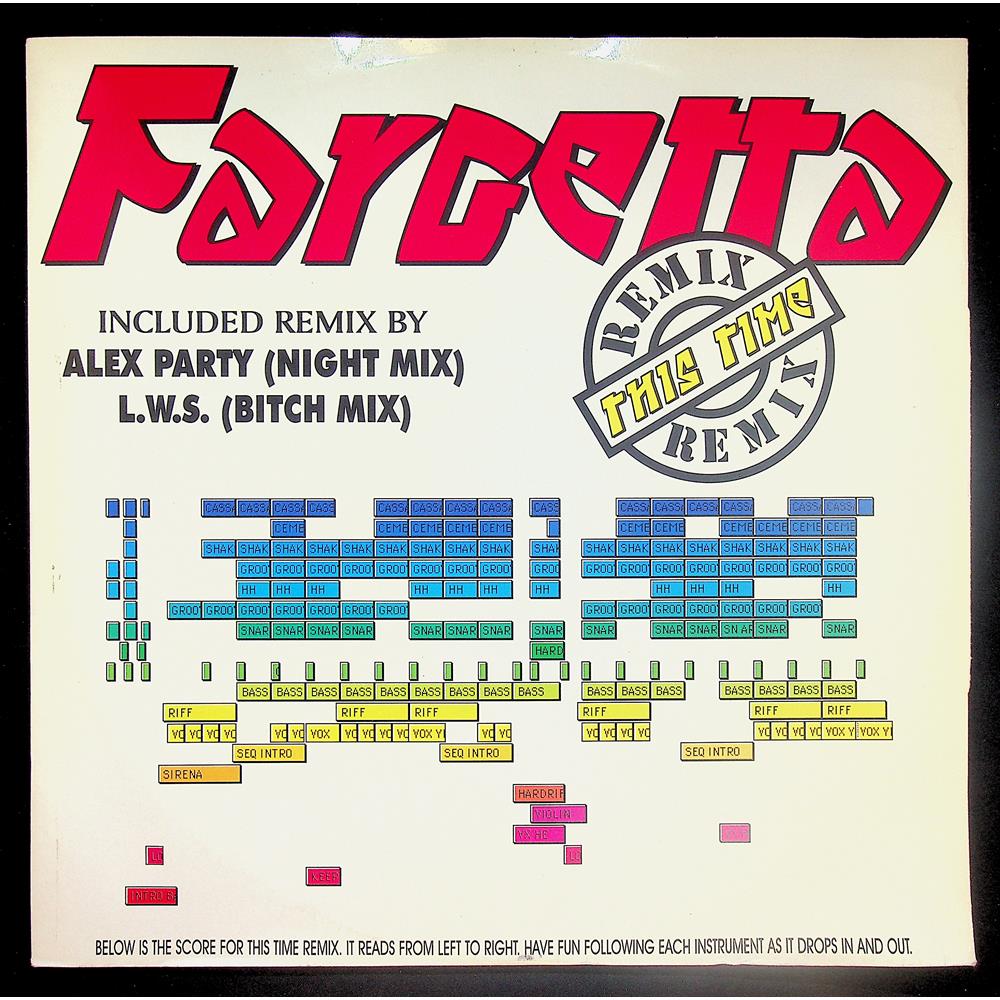 EBOND Fargetta - This Time Sexy Night Remix Vinile V045092
