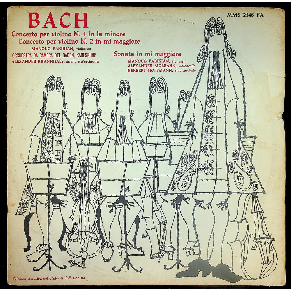 EBOND Bach - Concerto Per Violino N. 1 In La Minore - Concerto Per Violino N. 2 In Mi Maggiore / Sonata In Mi Maggiore Vinile V046017