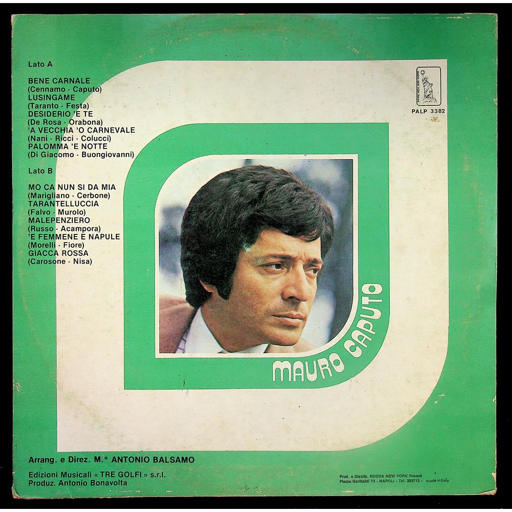 EBOND Mauro Caputo - Bene Carnale Vinile V046019