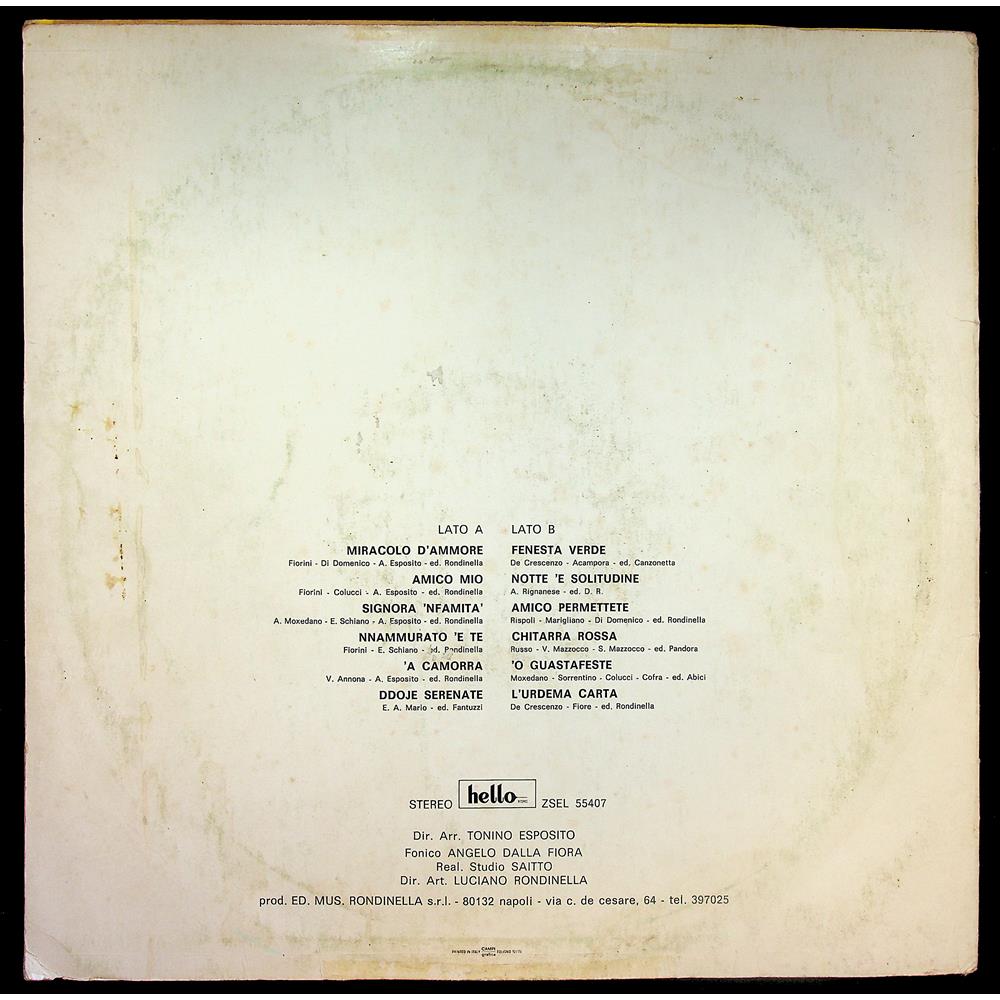EBOND Mario Merola - Vol. 3 Vinile V046021
