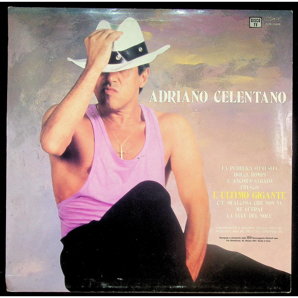 EBOND Adriano Celentano - La Pubblica Ottusita Vinile V046036