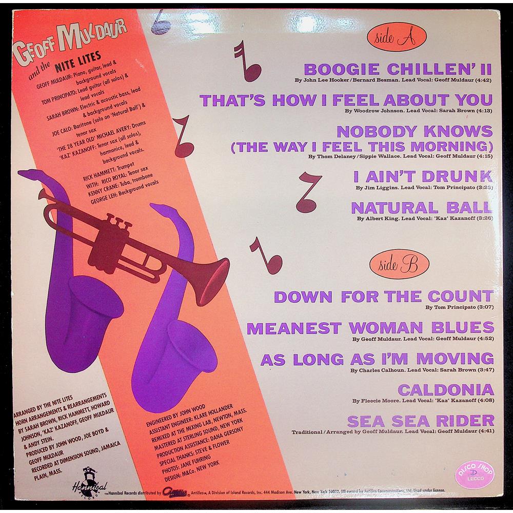 EBOND Geoff Muldaur - I Ain't Drunk Vinile V046072