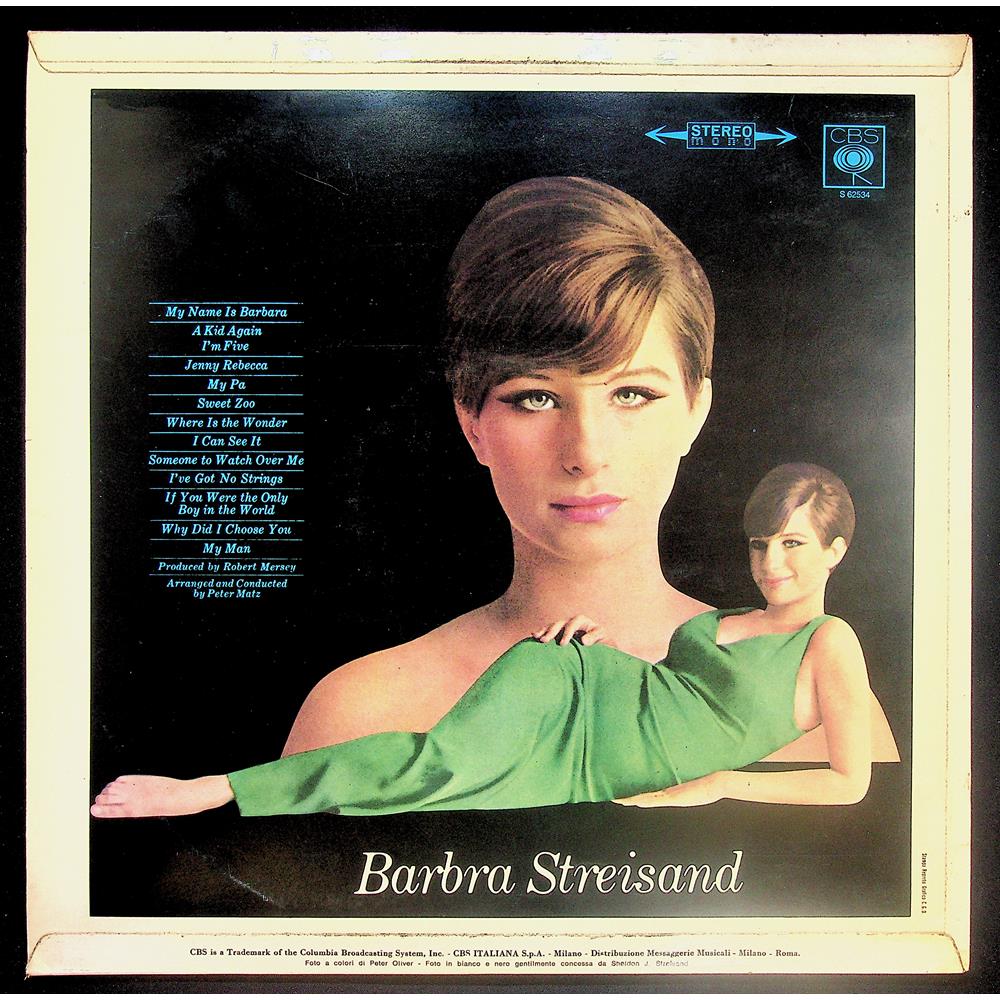 EBOND Barbra Streisand - My Name Is Barbra Vinile V046100