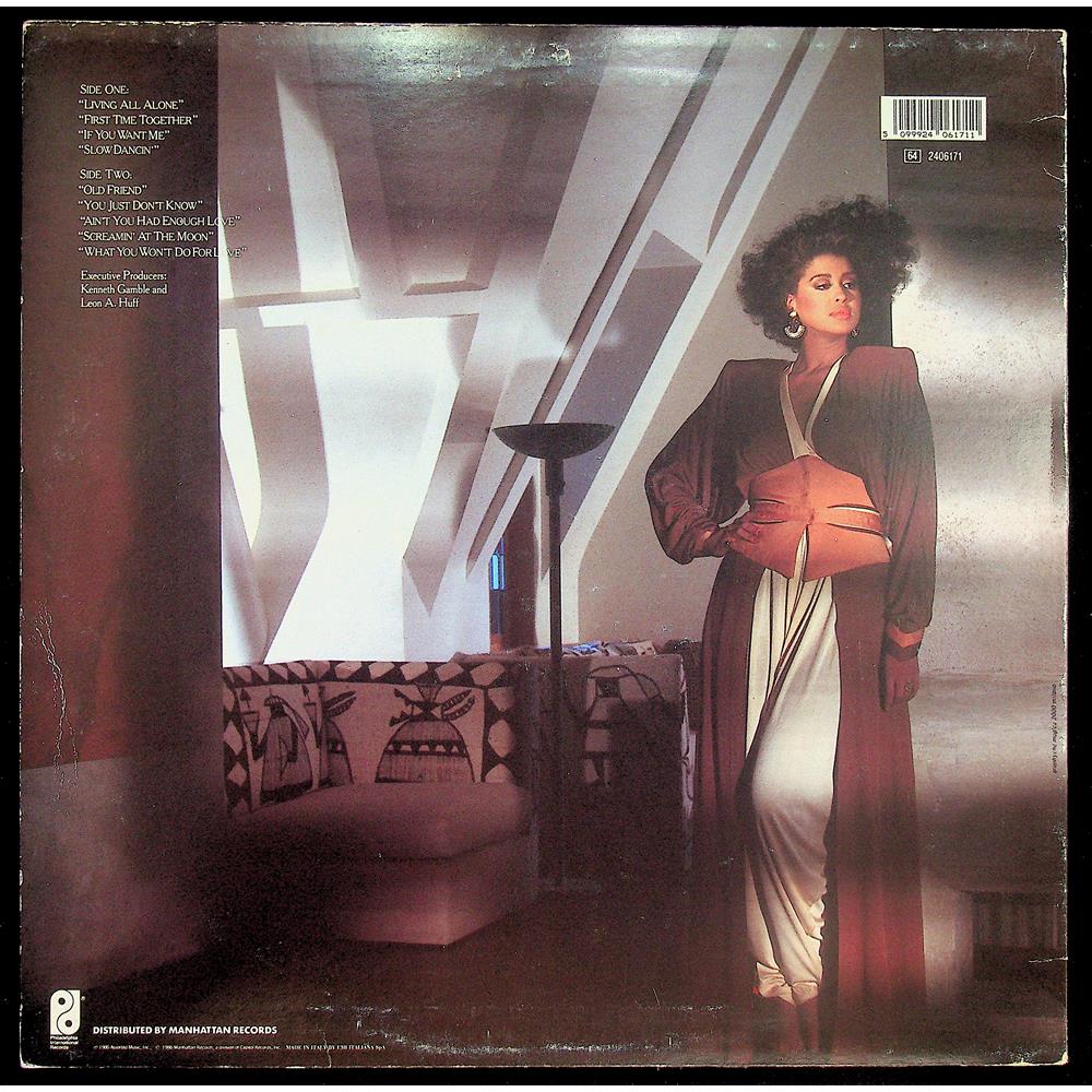 EBOND Phyllis Hyman - Living All Alone Vinile V046123