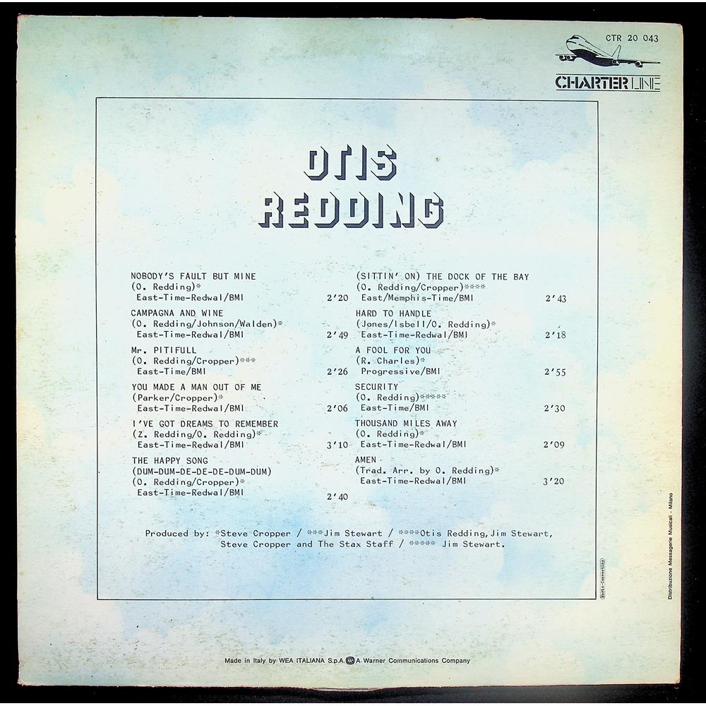 EBOND Otis Redding - Otis Redding Vinile V047061