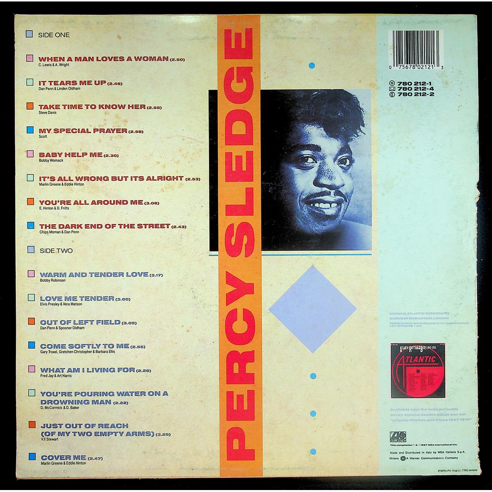 EBOND Percy Sledge - The Ultimate Collection - When A Man Loves A Woman Vinile V047088