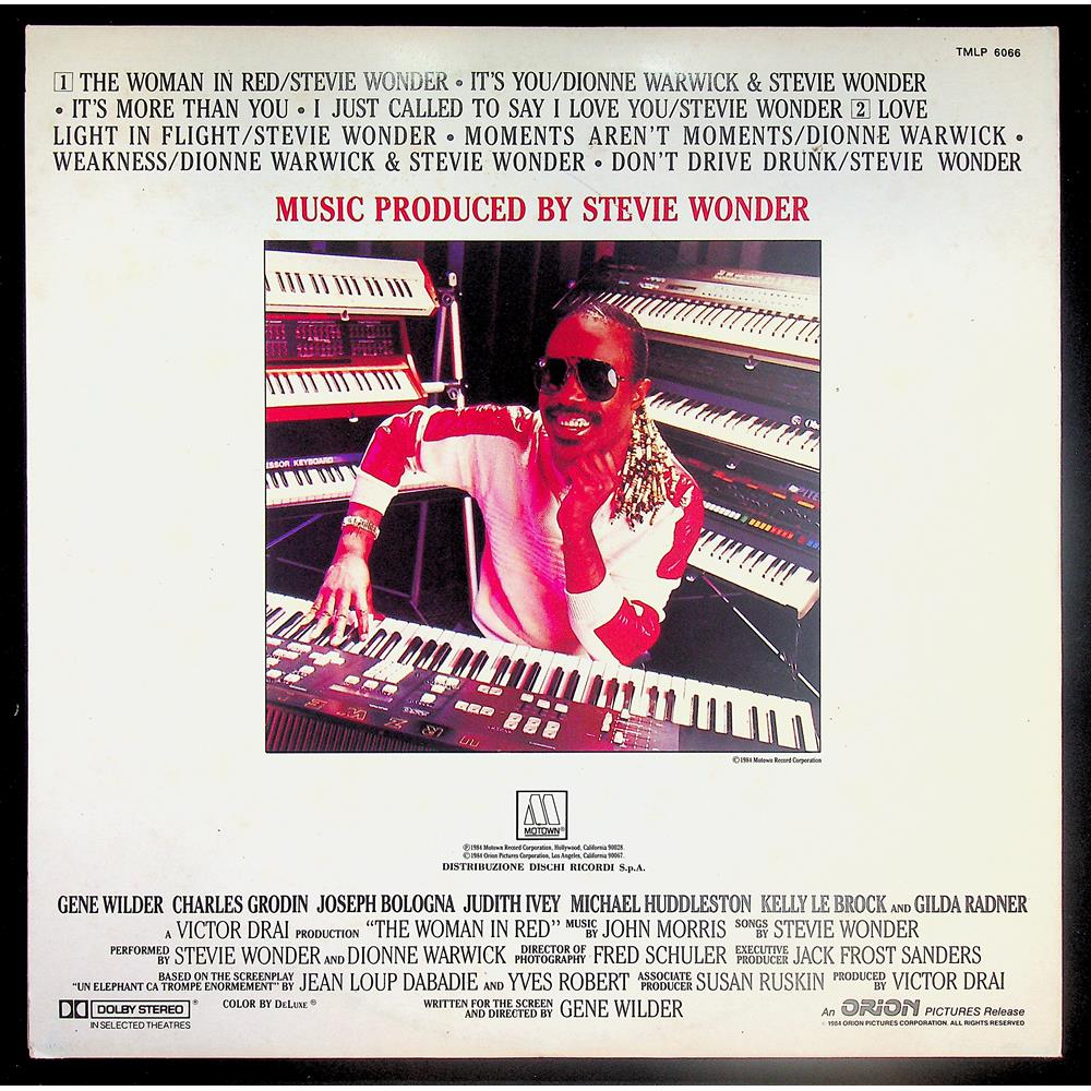 EBOND Stevie Wonder - The Woman In Red (Original Motion Picture Soundtrack) Vinile V048004