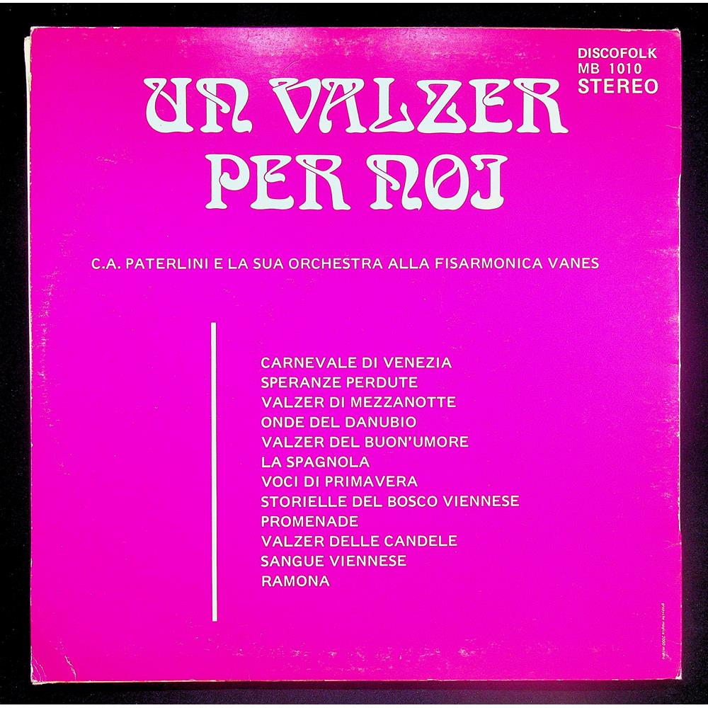EBOND Carlo Alberto Paterlini e la sua orchestra - Un valzer per noi Vinile V048040