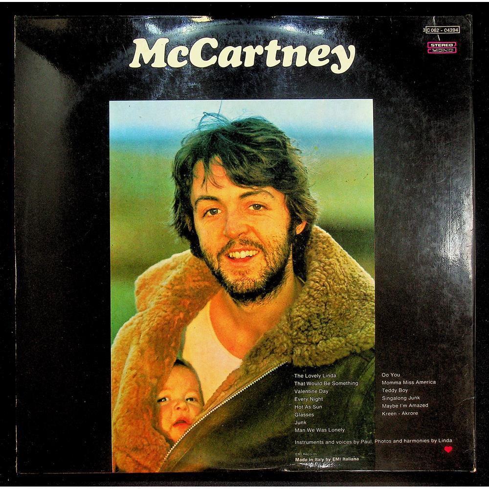 EBOND McCartney - McCartney Vinile V048045