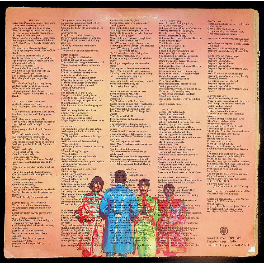EBOND The Beatles - Sgt. Pepper's Lonely Hearts Club Band Vinile V048055