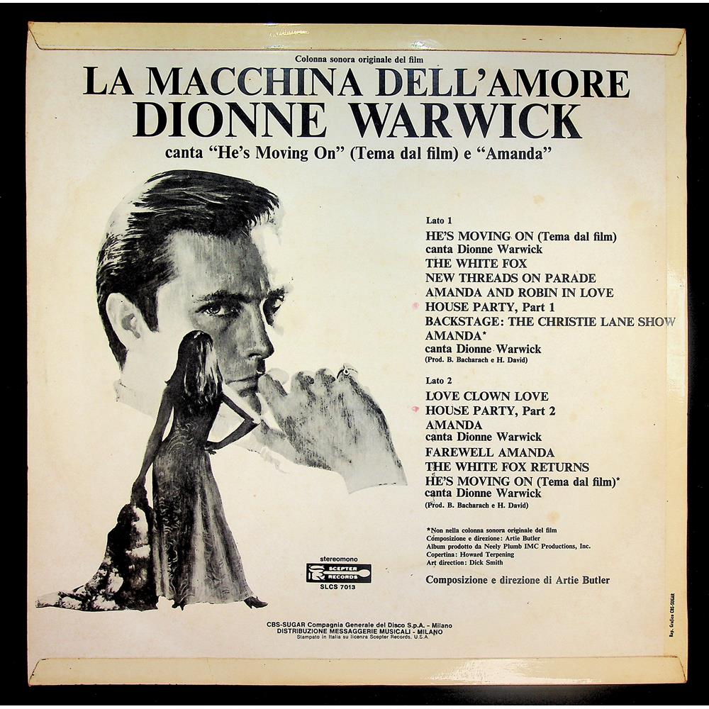 EBOND Dionne Warwicke - The Love Machine Vinile V048059