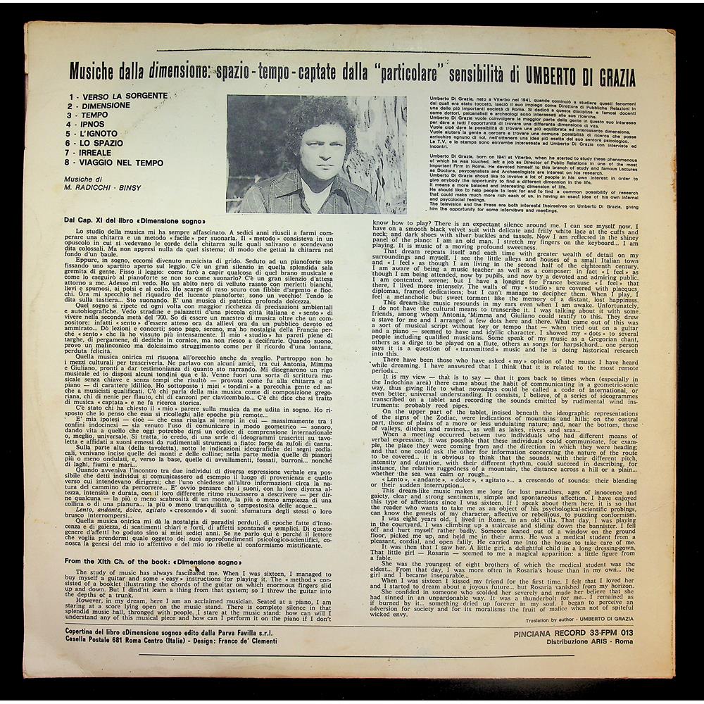 EBOND Umberto Di Grazia - Dimensione Sogno Vinile V048102