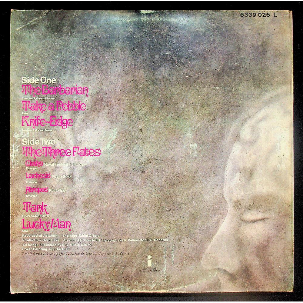 EBOND Emerson, Lake & Palmer - Emerson, Lake & Palmer Vinile V048140