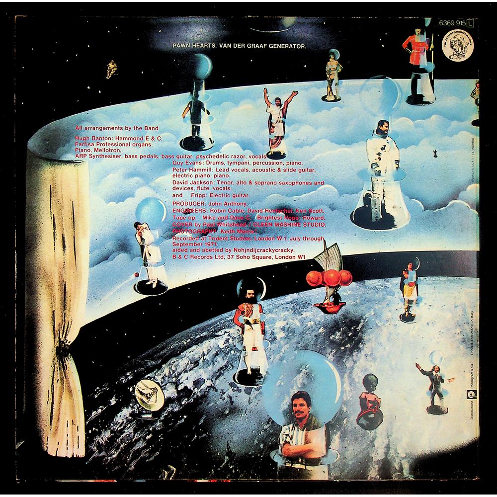 EBOND Van Der Graaf Generator - Pawn Hearts Vinile V048147