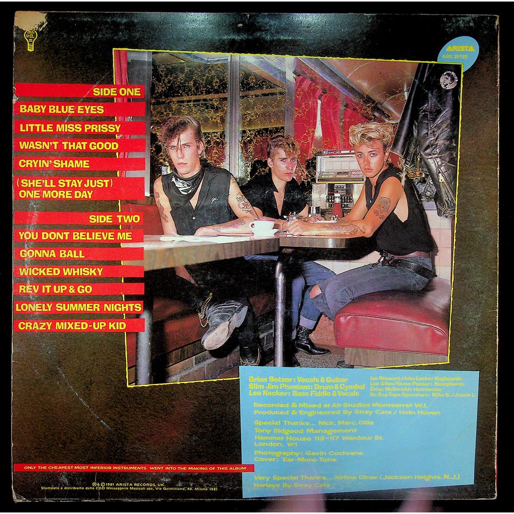 EBOND Stray Cats - Gonna Ball Vinile V049011