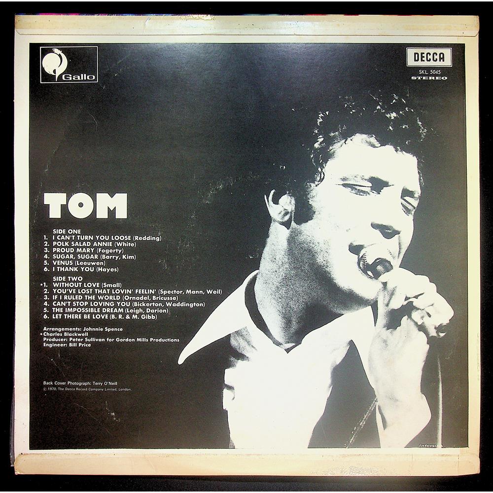 EBOND Tom Jones - Tom - Red Label Vinile V049042