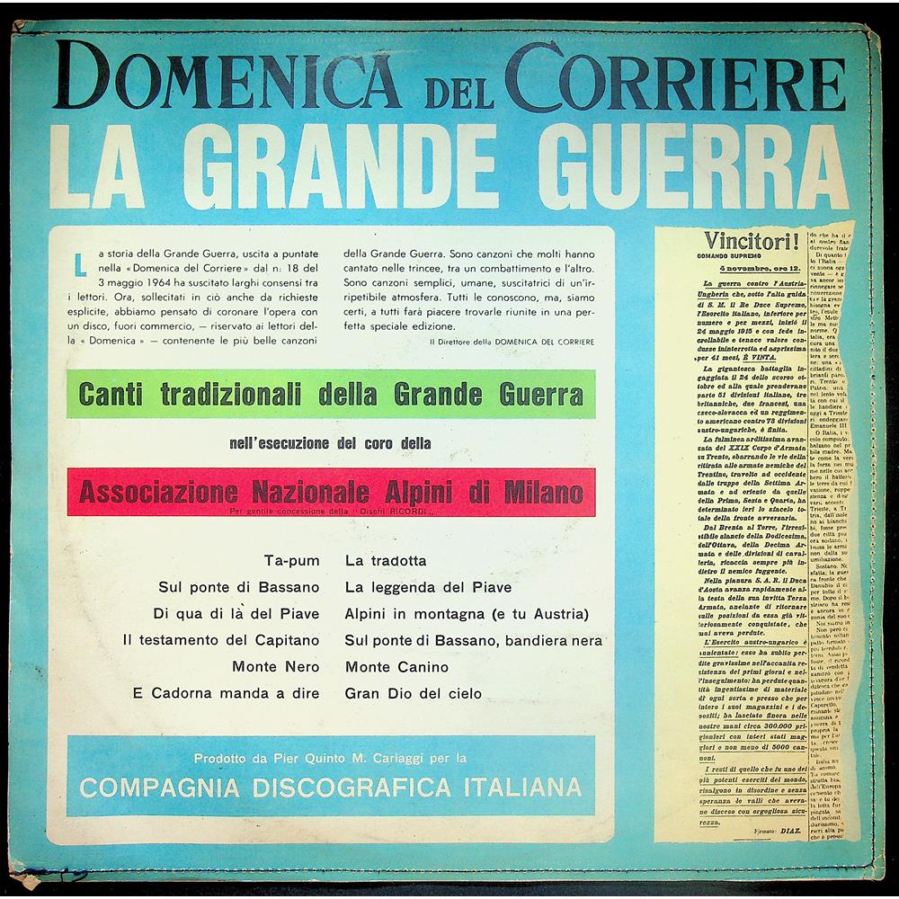 EBOND Domenica Del Corriere - La Grande Guerra Vinile V049057