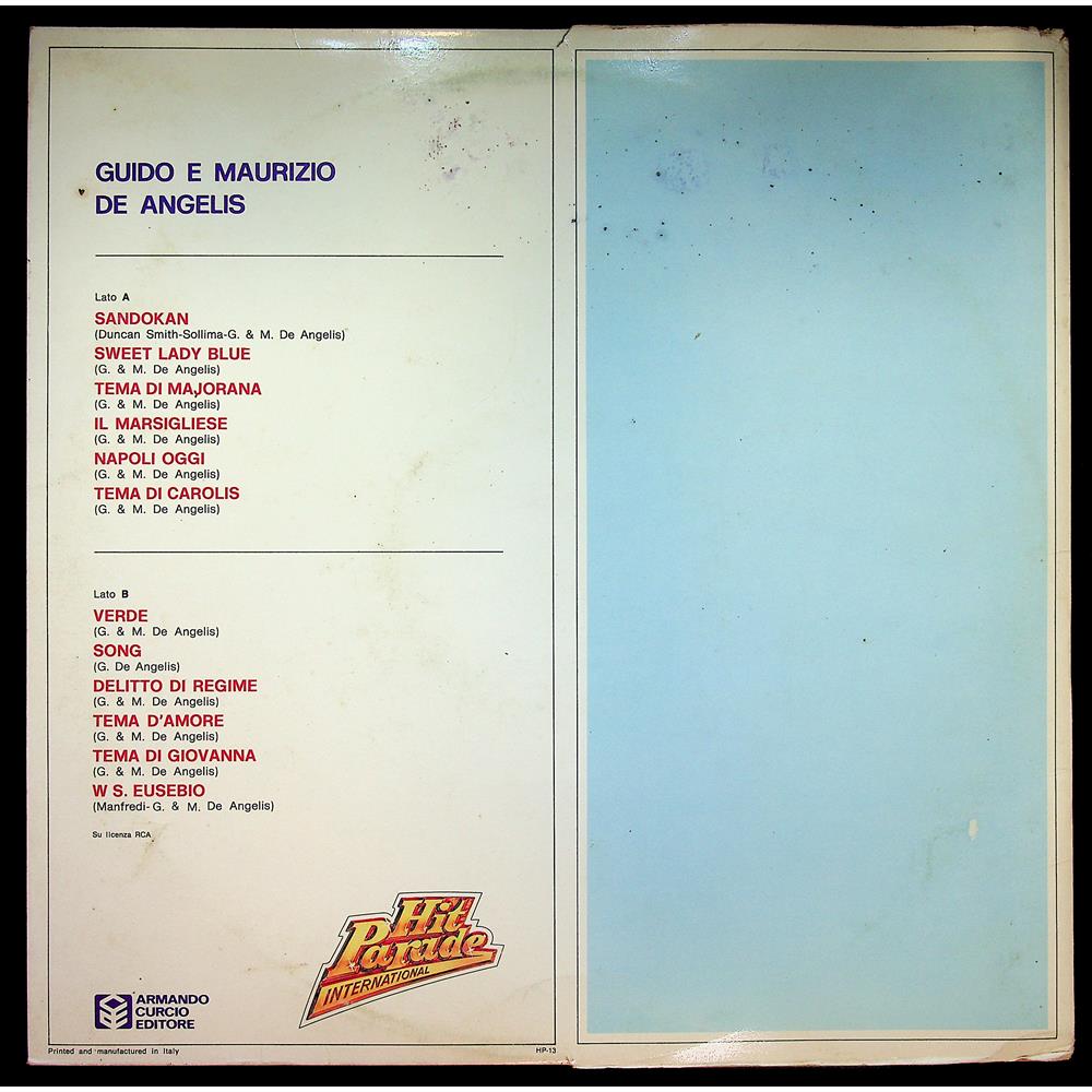 EBOND Guido & Maurizio De Angelis - Guido & Maurizio De Angelis Vinile V049077