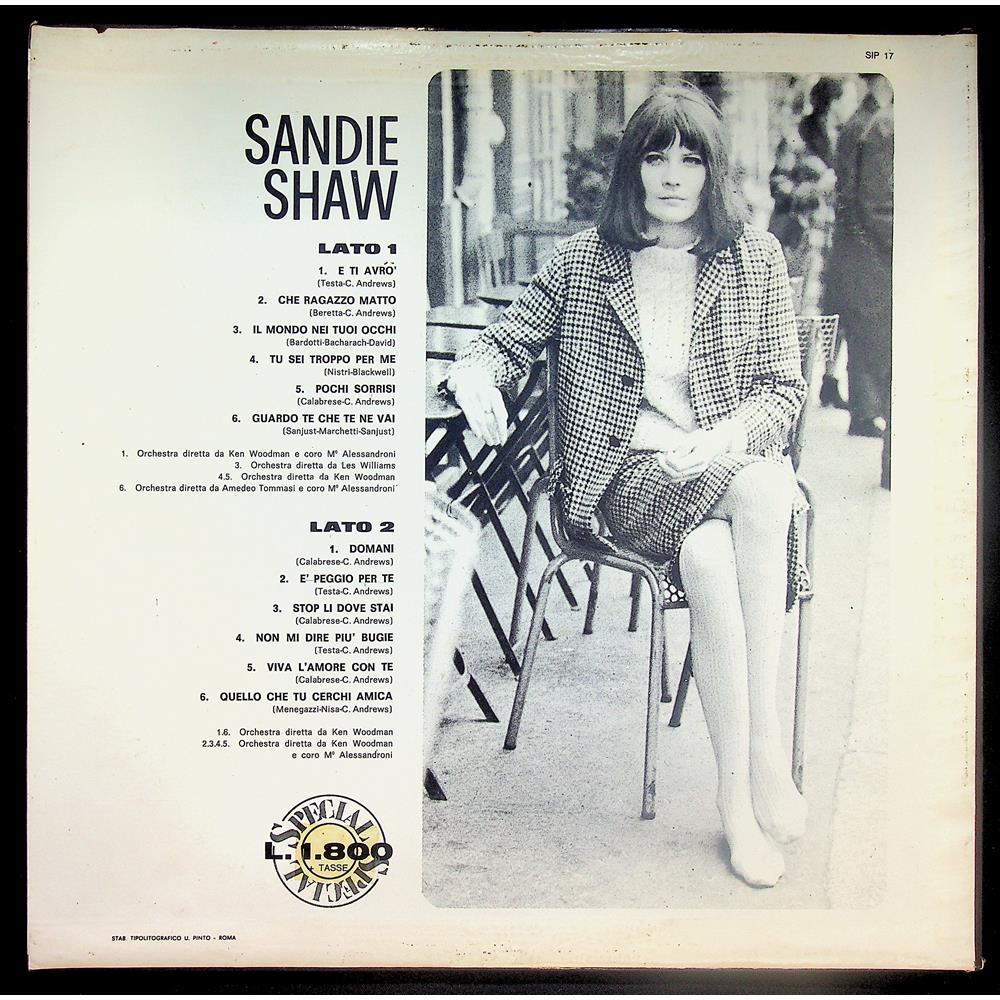 EBOND Sandie Shaw - Sandie Shaw Vinile V049104