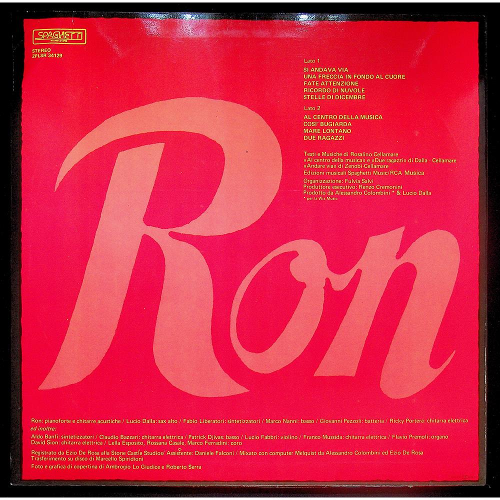 EBOND Ron - Al Centro Della Musica Vinile V049120