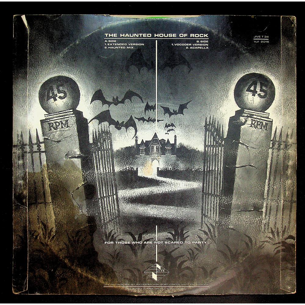EBOND Whodini - The Haunted House Of Rock Vinile V049126
