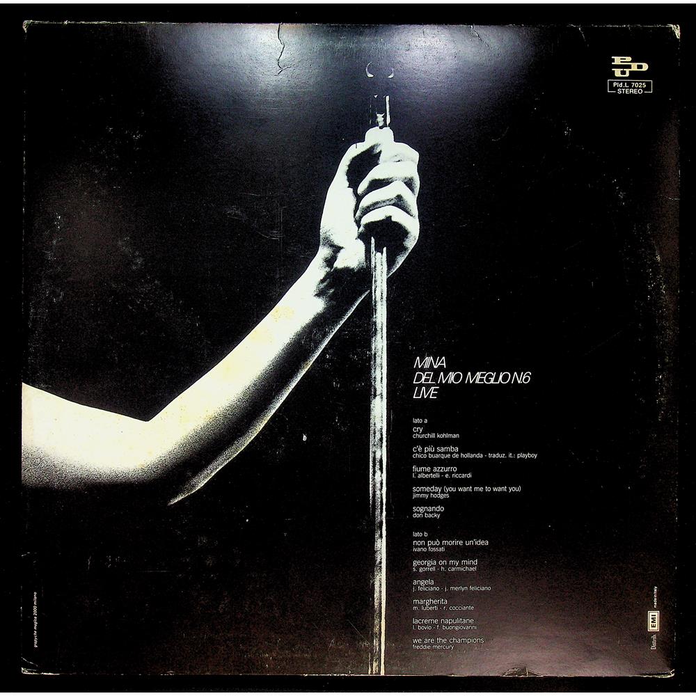 EBOND Mina - Del Mio Meglio N. 6 Live Vinile V049132