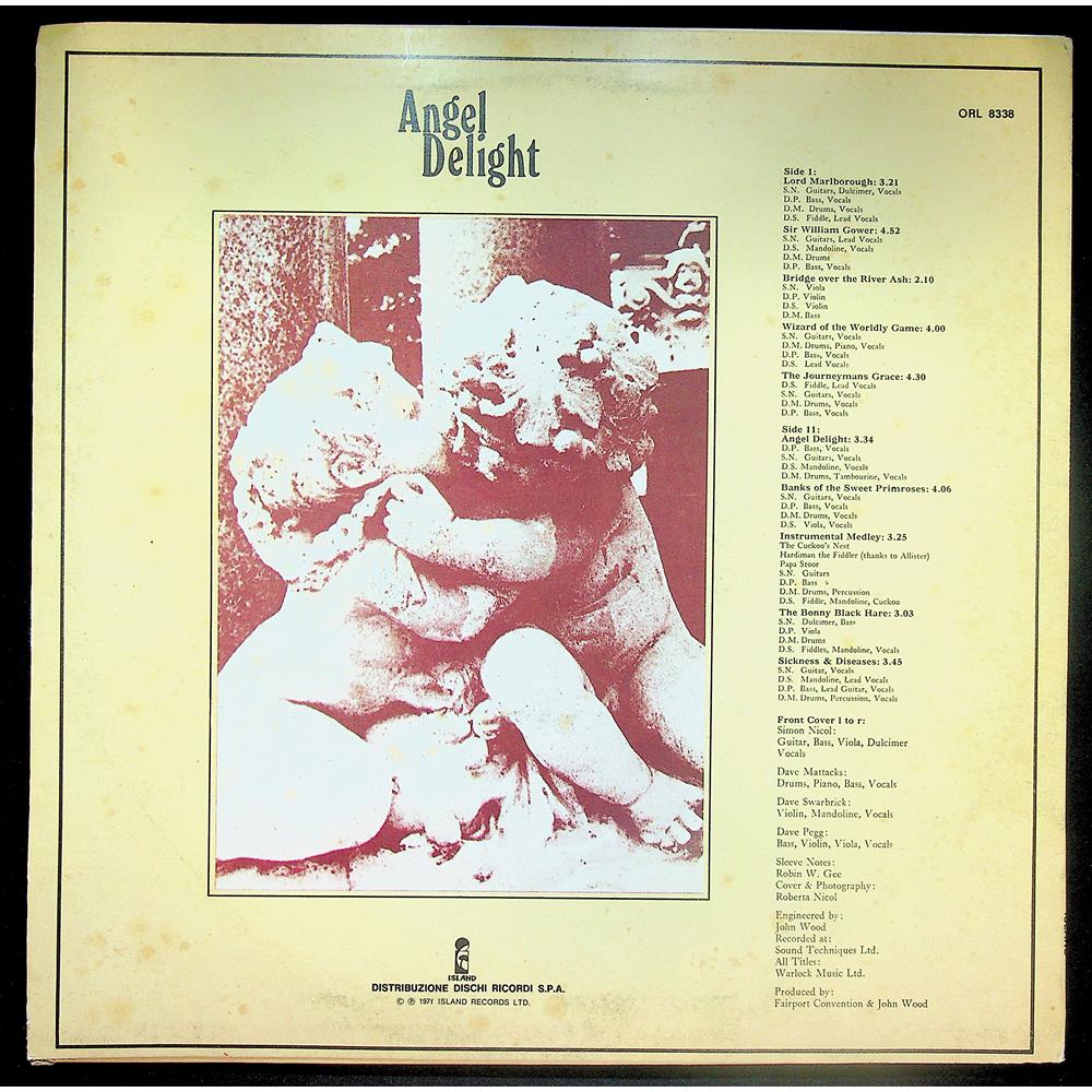 EBOND Fairport Convention - Angel Delight Vinile V050041