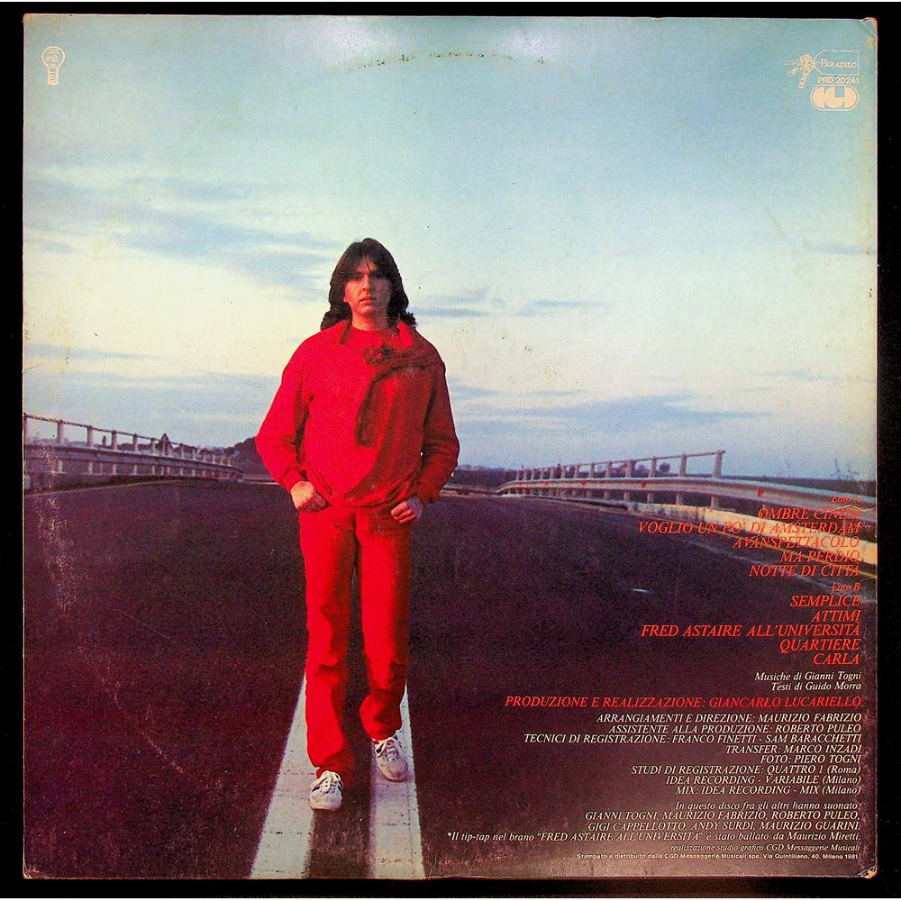 EBOND Gianni Togni - Le Mie Strade Vinile V050085
