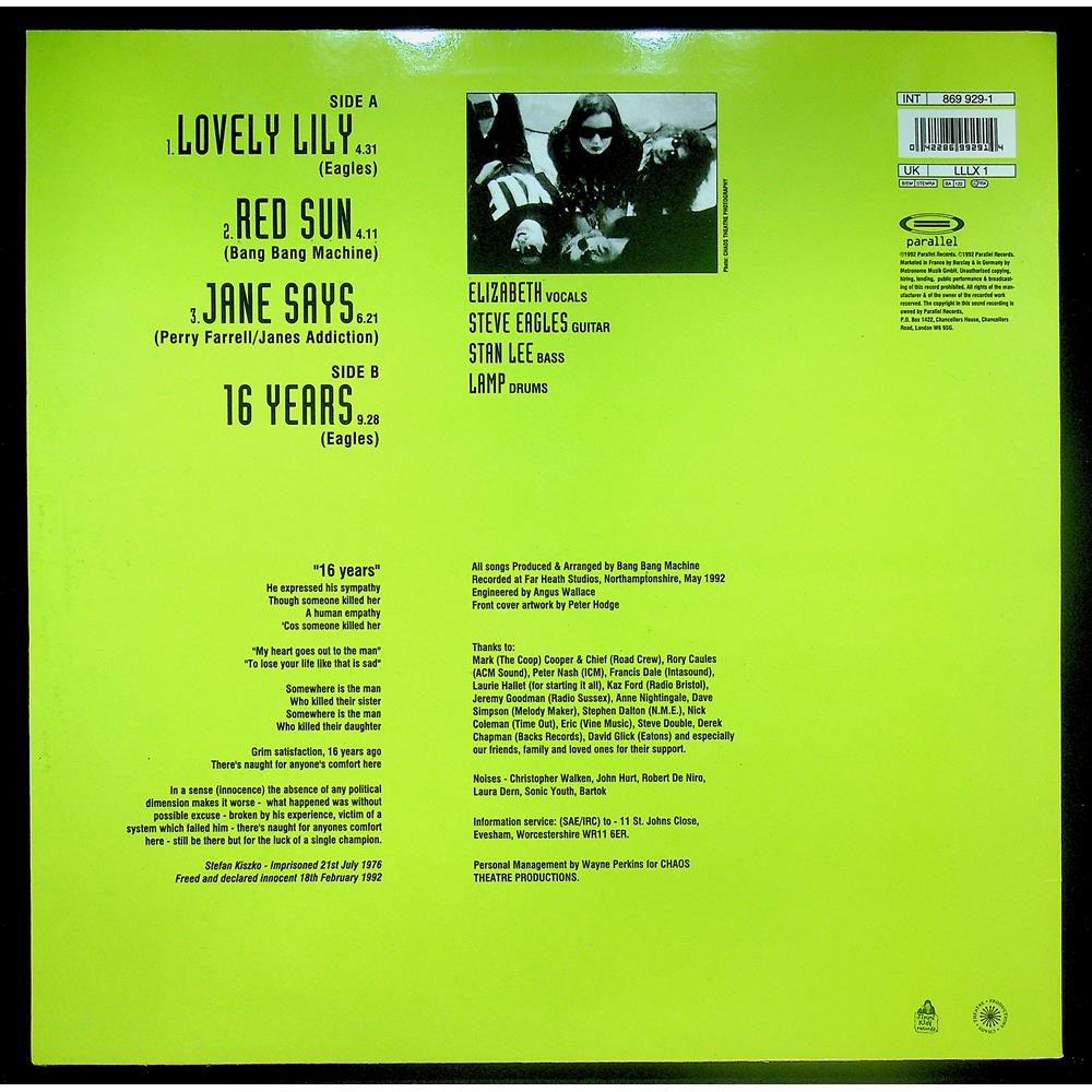 EBOND Bang Bang Machine - Evil Circus E.P. Vinile V051057