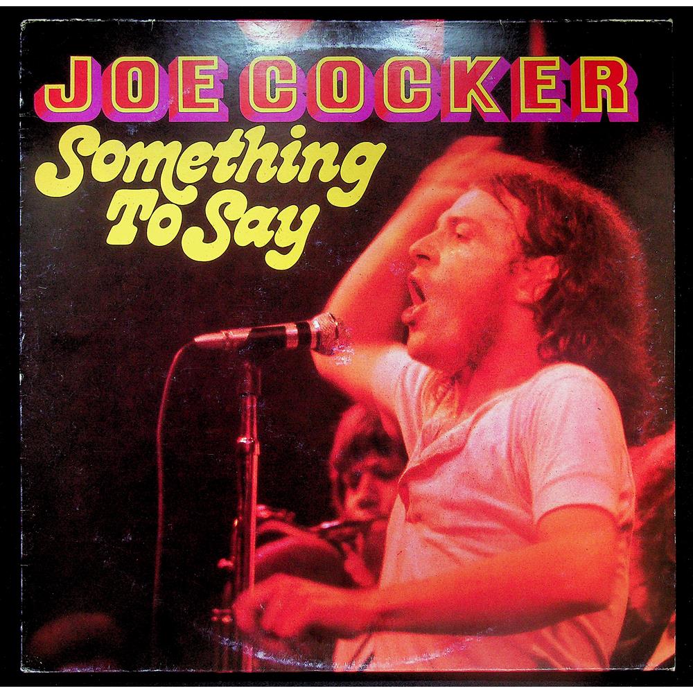 EBOND Joe Cocker - Something To Say Vinile V051109