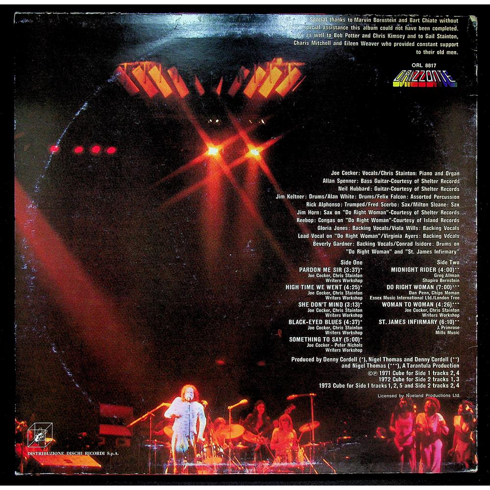 EBOND Joe Cocker - Something To Say Vinile V051109