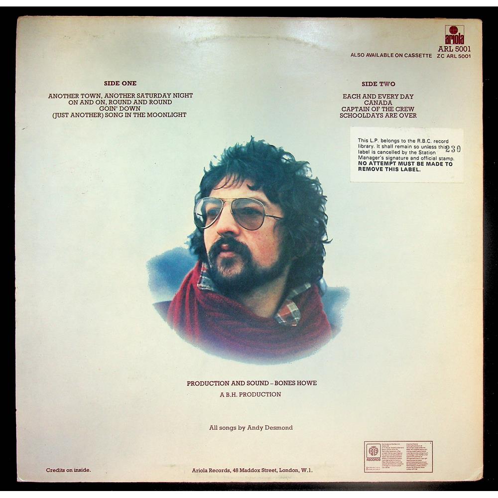 EBOND Andy Desmond - Andy Desmond Vinile V052049