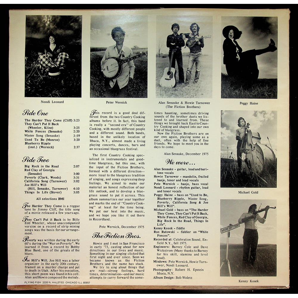 EBOND Country Cooking - Country Cooking With The Fiction Brothers Vinile V052050